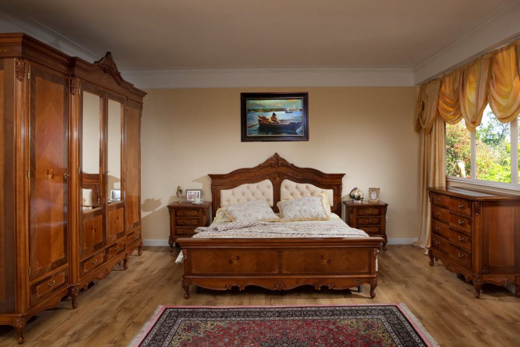 Dormitor Albert lemn masiv - Idei de dormitoare